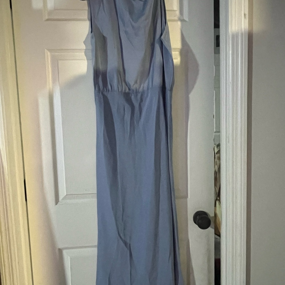 Blue Sleeveless Dress